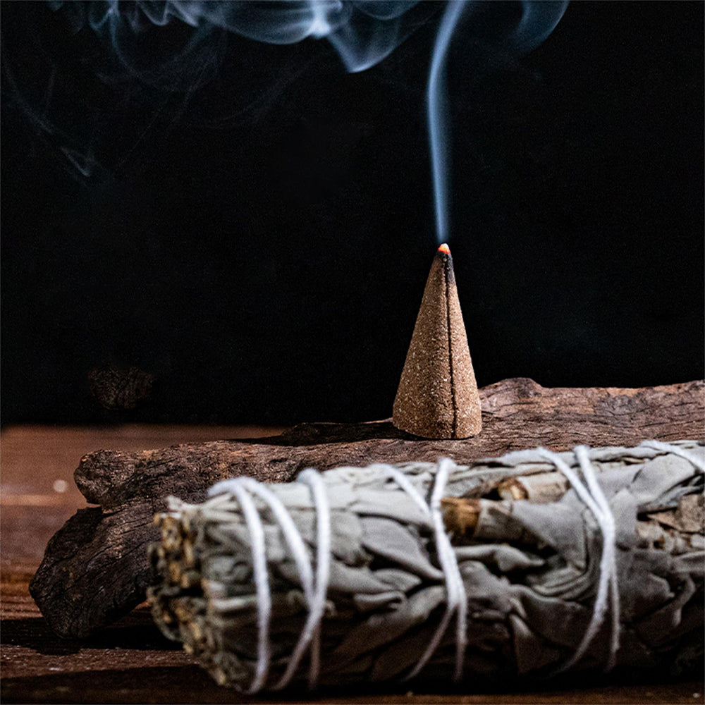 Southern California Natural White Sage Incense Cone