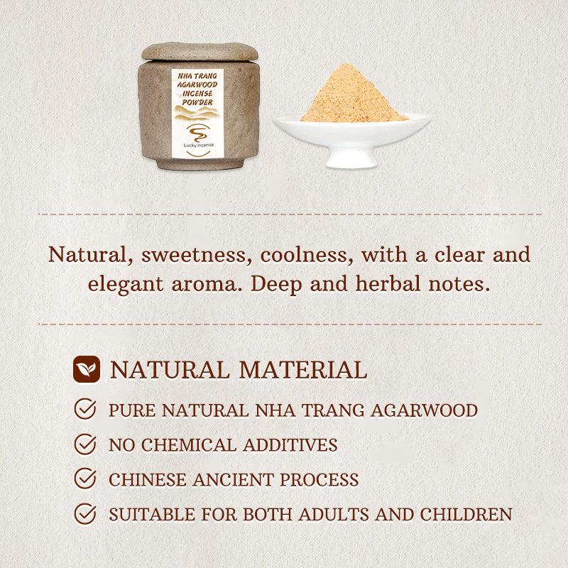 Nha Trang Agarwood Incense Powder