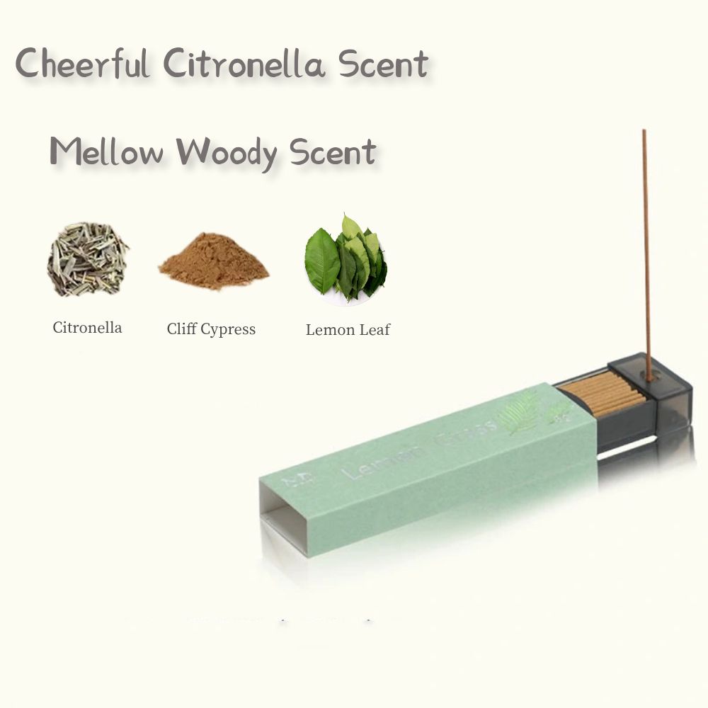 Citronella Lemongrass Pocket Incense For Travel