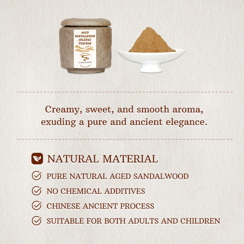 Aged Sandalwood Incense Powder