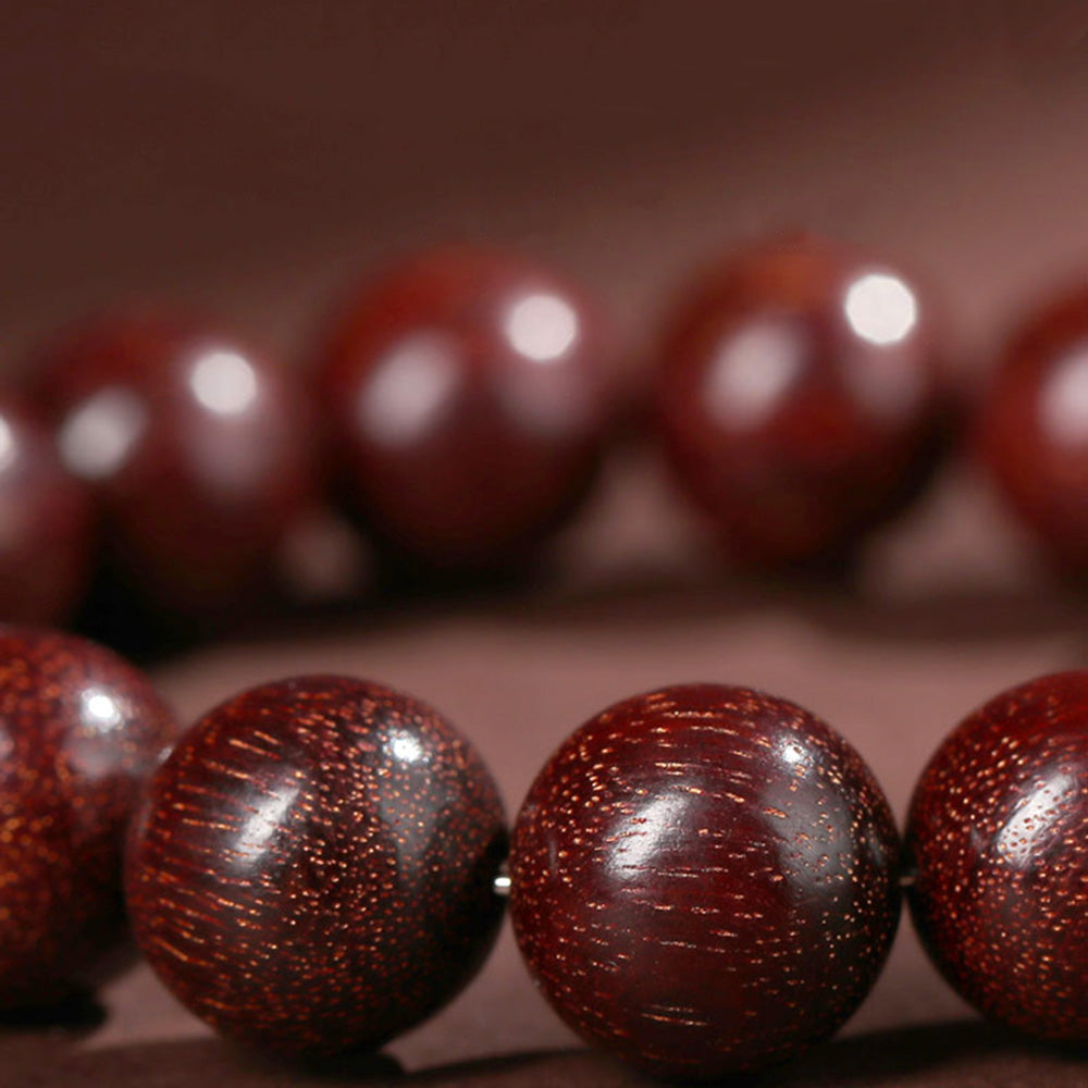 Natural Red Sandalwood Bracelet with SSS Level Pixiu