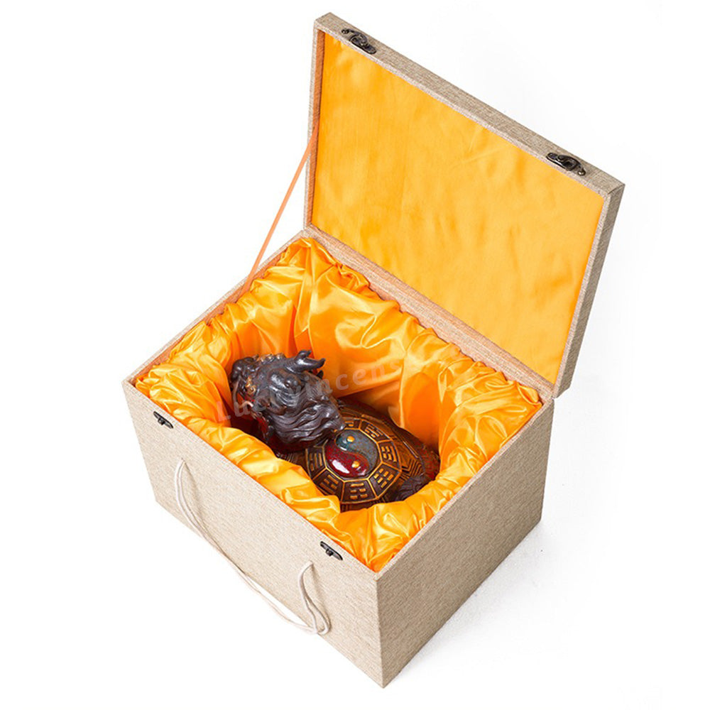 Ceramic Wealth Attracting Dragon Turtle