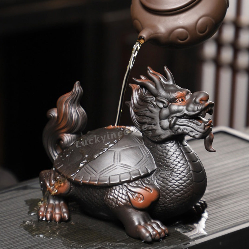 Purple Sand Dragon Turtle Tea Pet