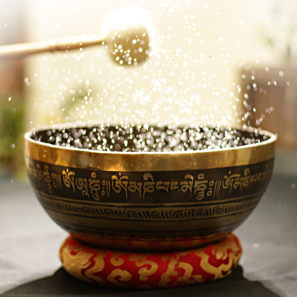 Nepal Meditation Mandala Bronze Singing Bowl