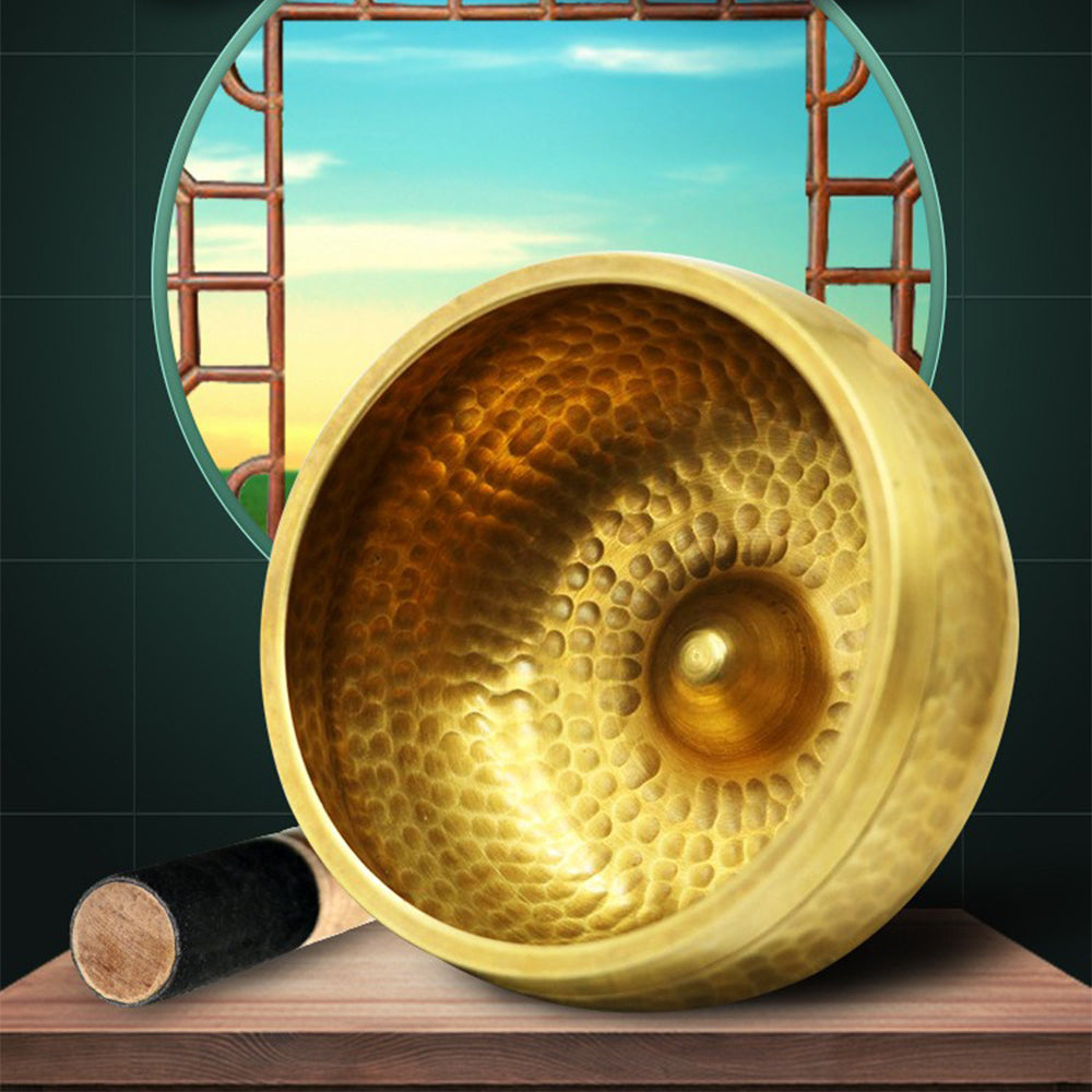 Handmade Nepal Meditation Bronze Singing Bowl