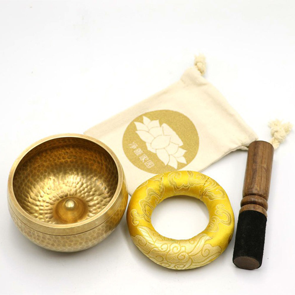 Handmade Nepal Meditation Bronze Singing Bowl