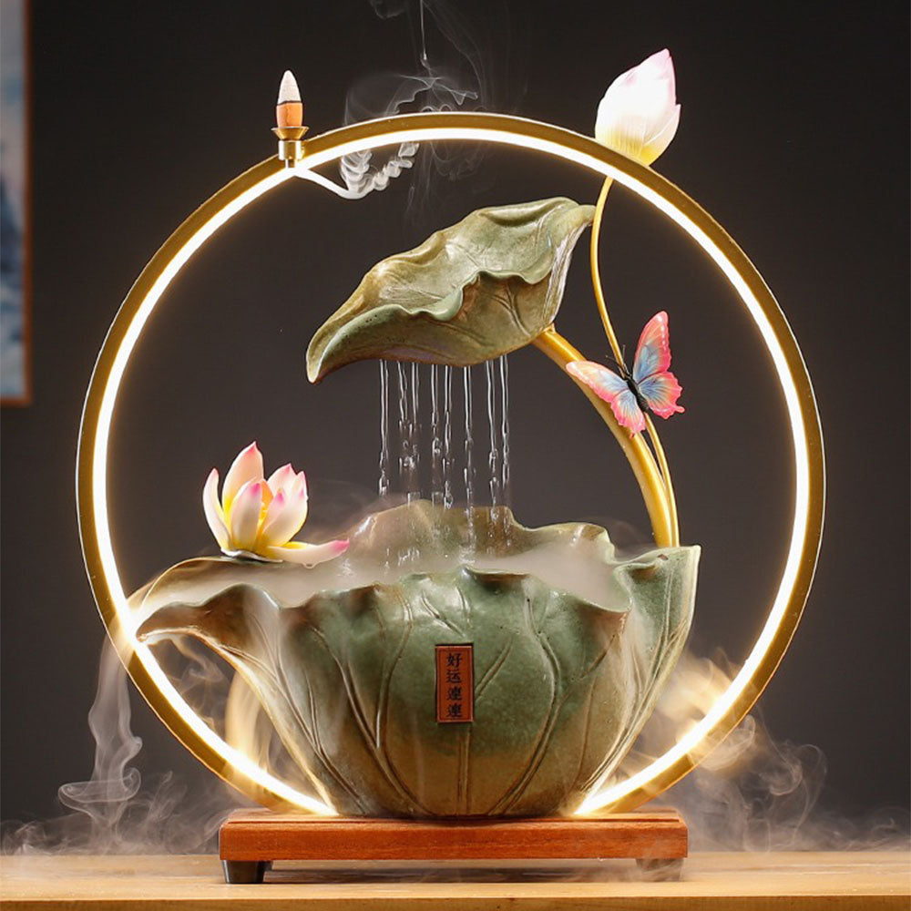 Lotus Zen Style Water Fountain