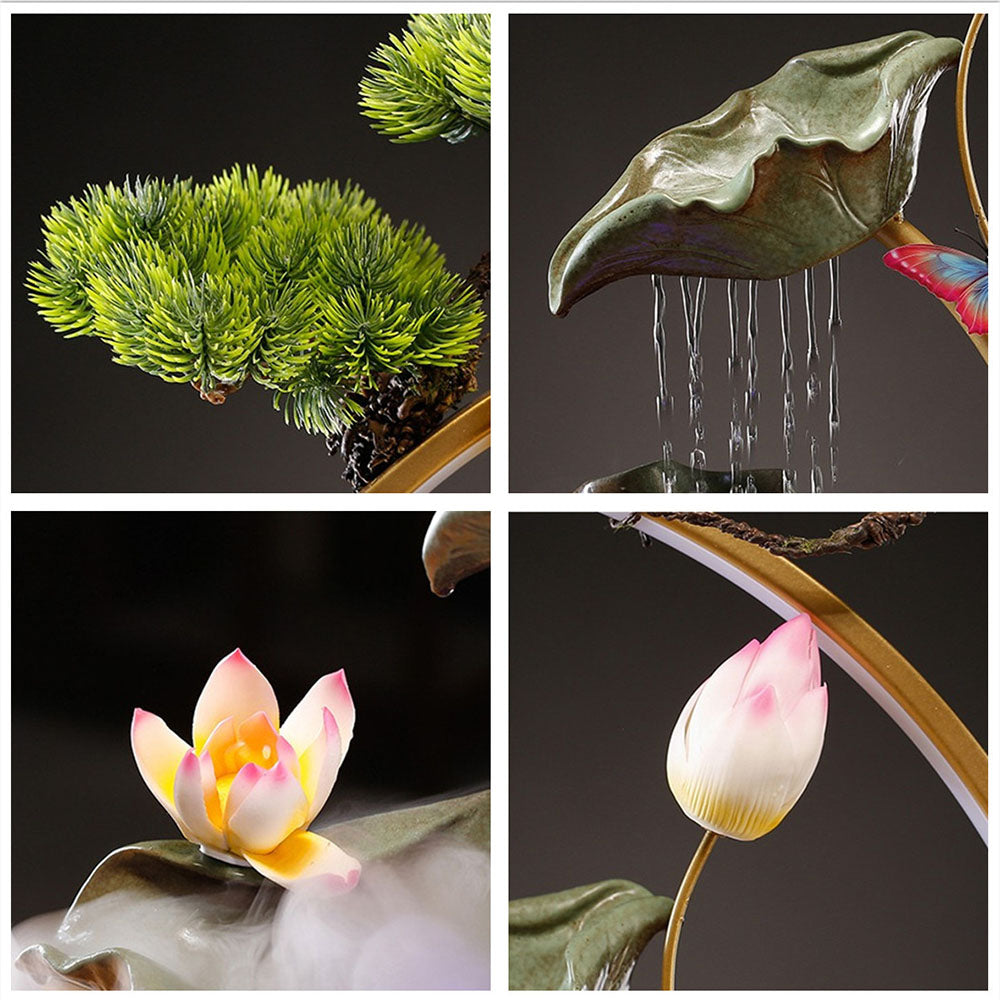 Lotus Zen Style Water Fountain