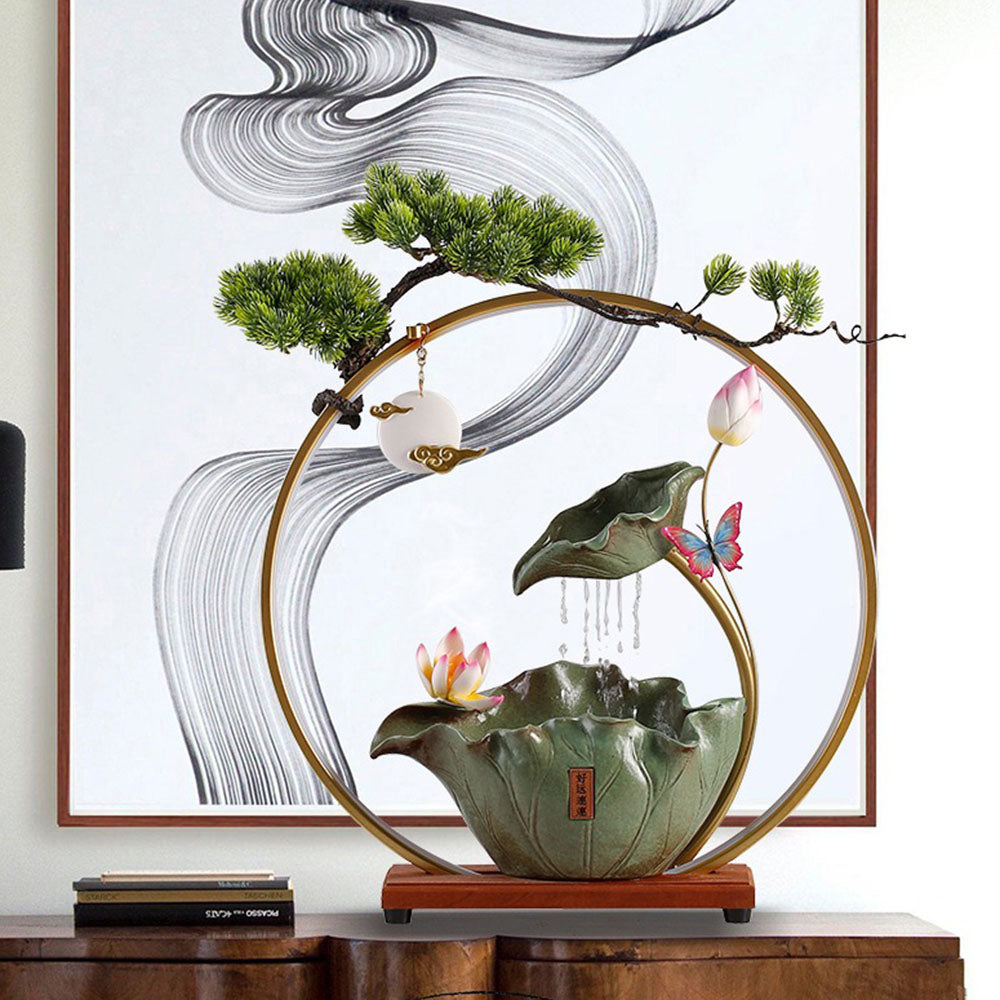 Lotus Zen Style Water Fountain