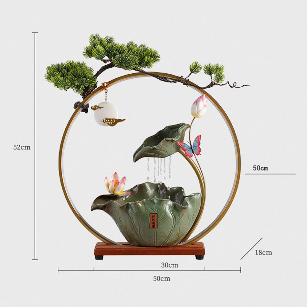 Lotus Zen Style Water Fountain