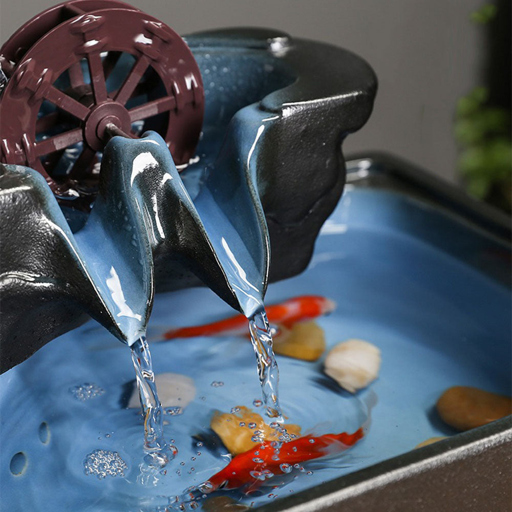 Lucky Cat Mist Water Fountain