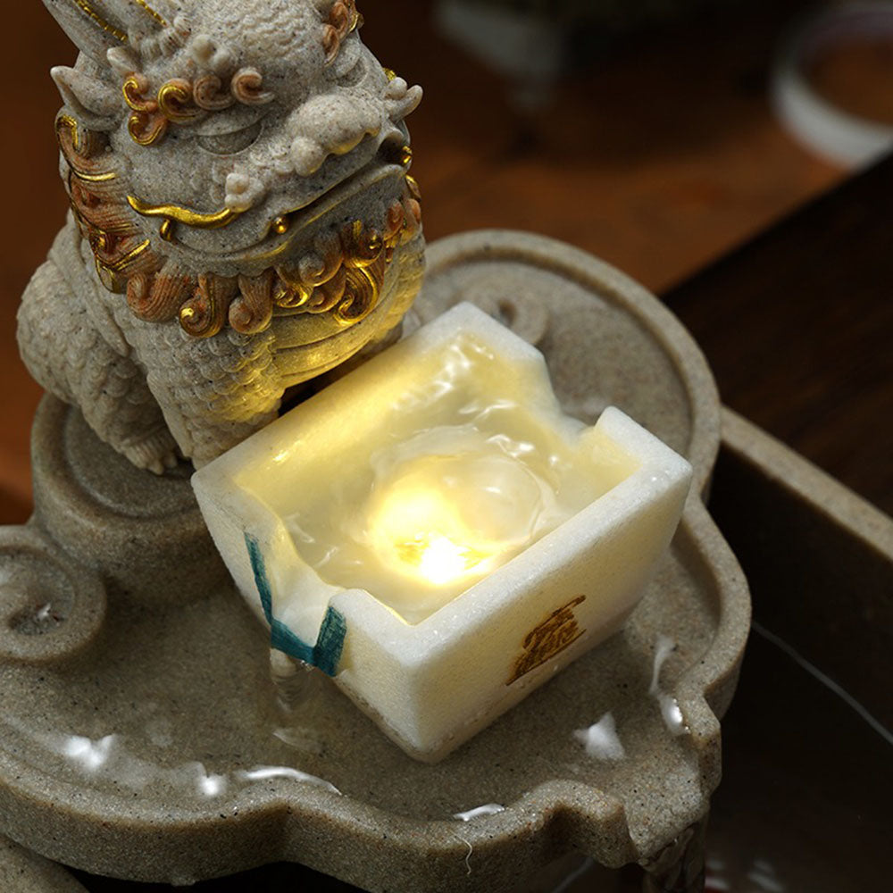 Pi Xiu Fortune Flow Fountain