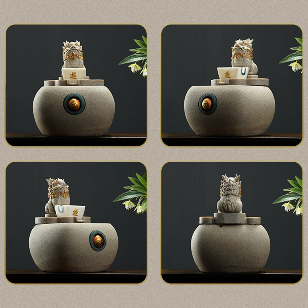 Pi Xiu Fortune Flow Fountain