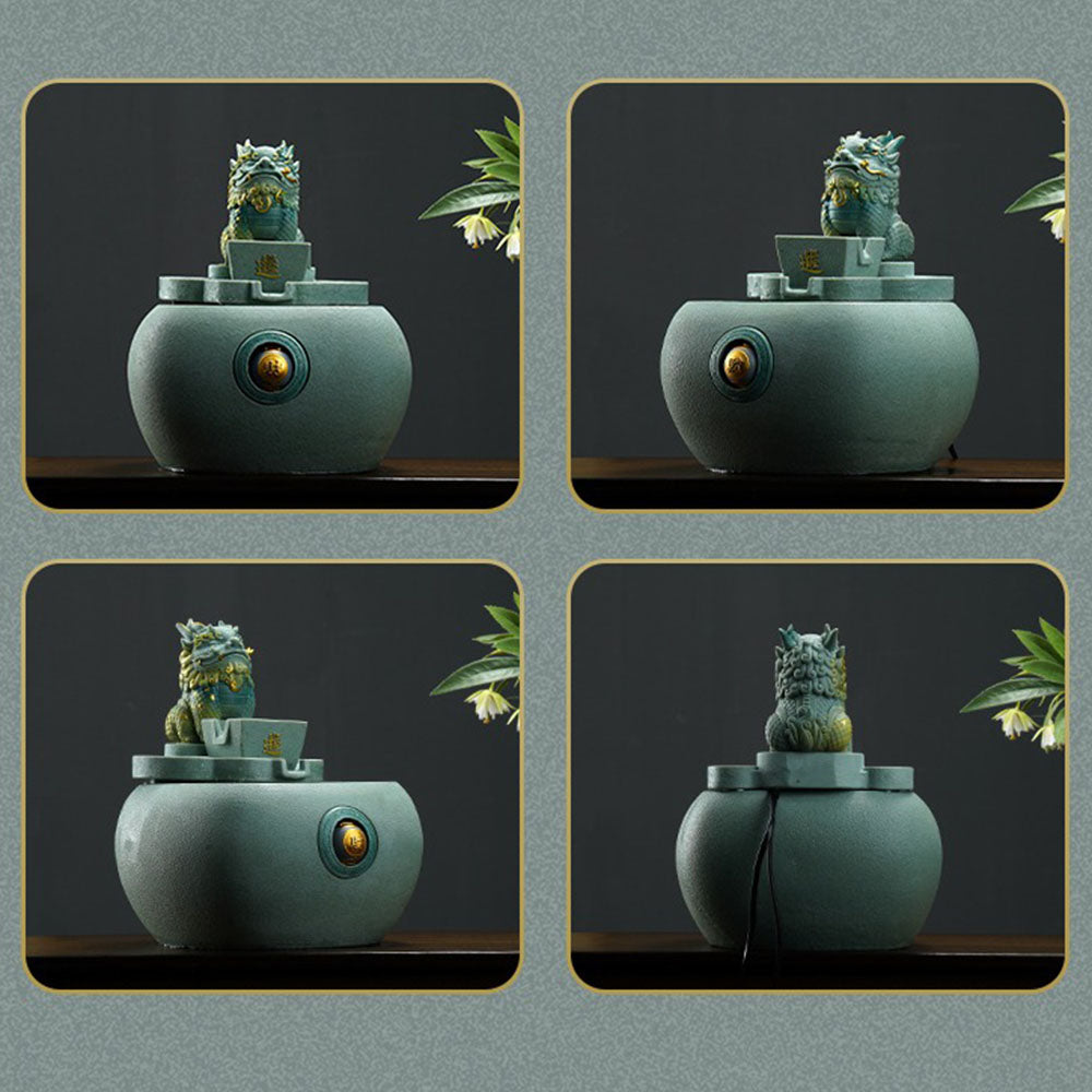 Pi Xiu Fortune Flow Fountain