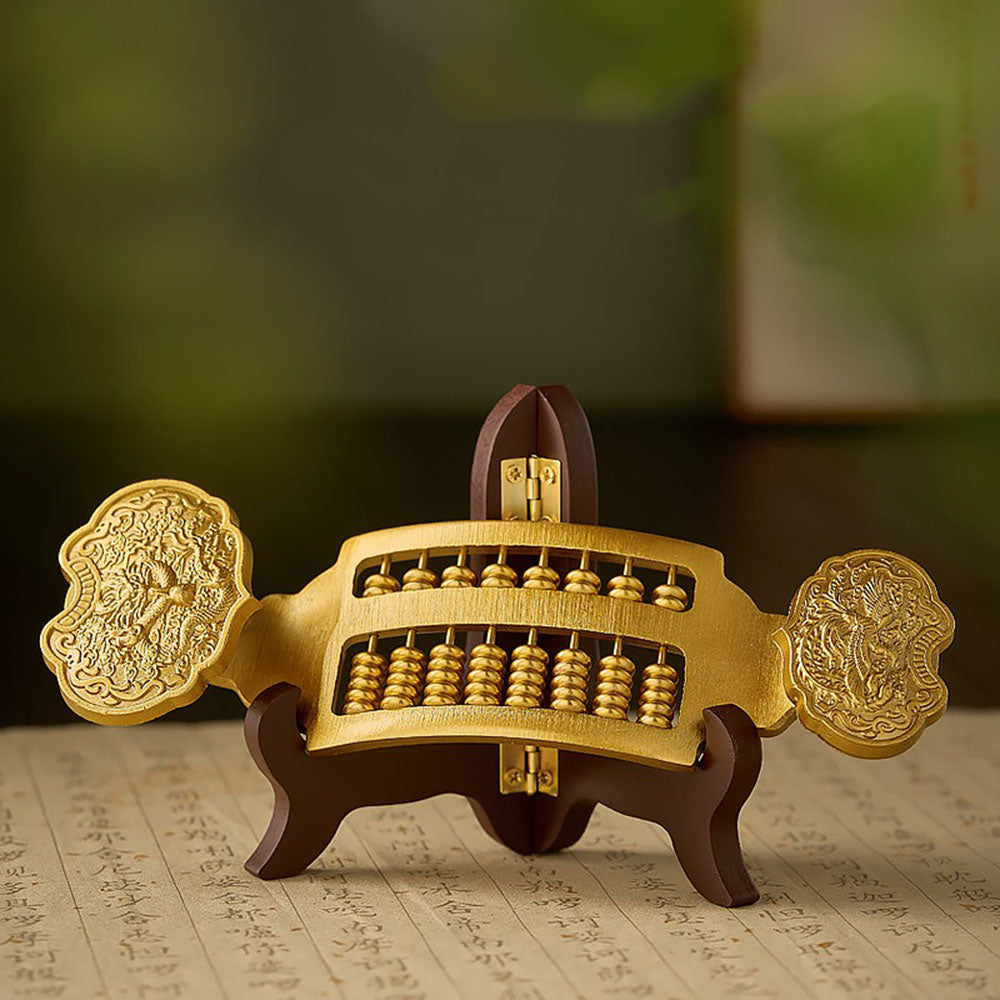 Brass Abacus of Prosperity