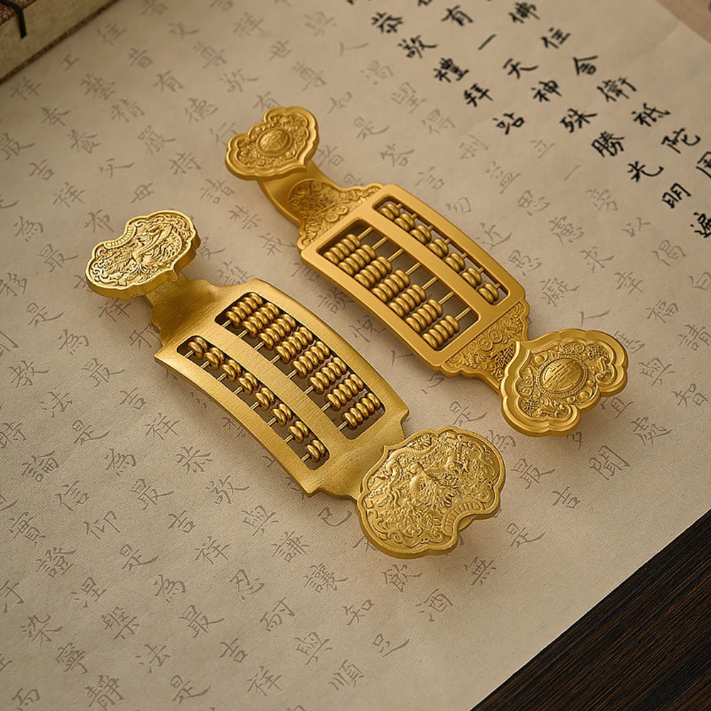 Brass Abacus of Prosperity
