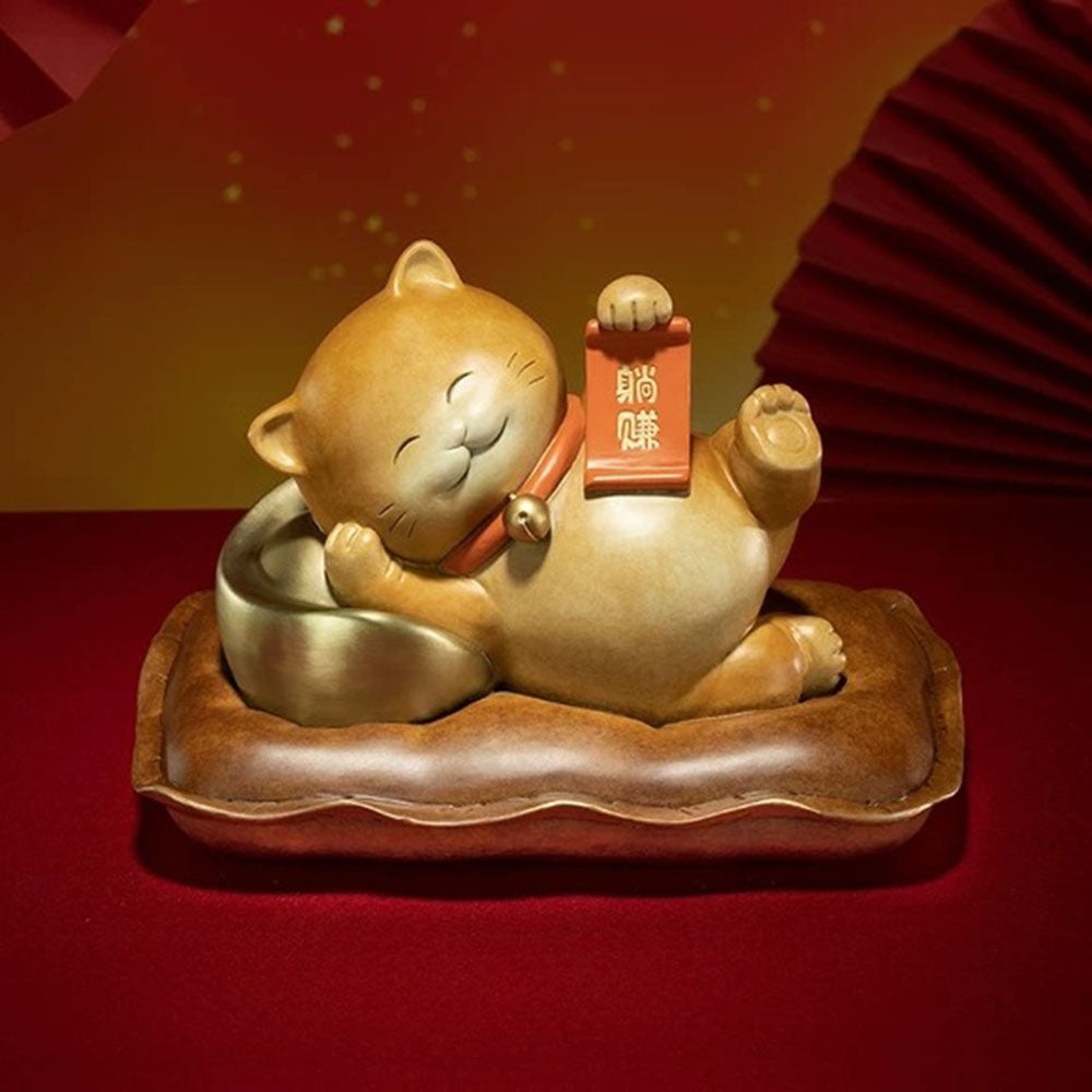 Brass Chinese Lucky Cat