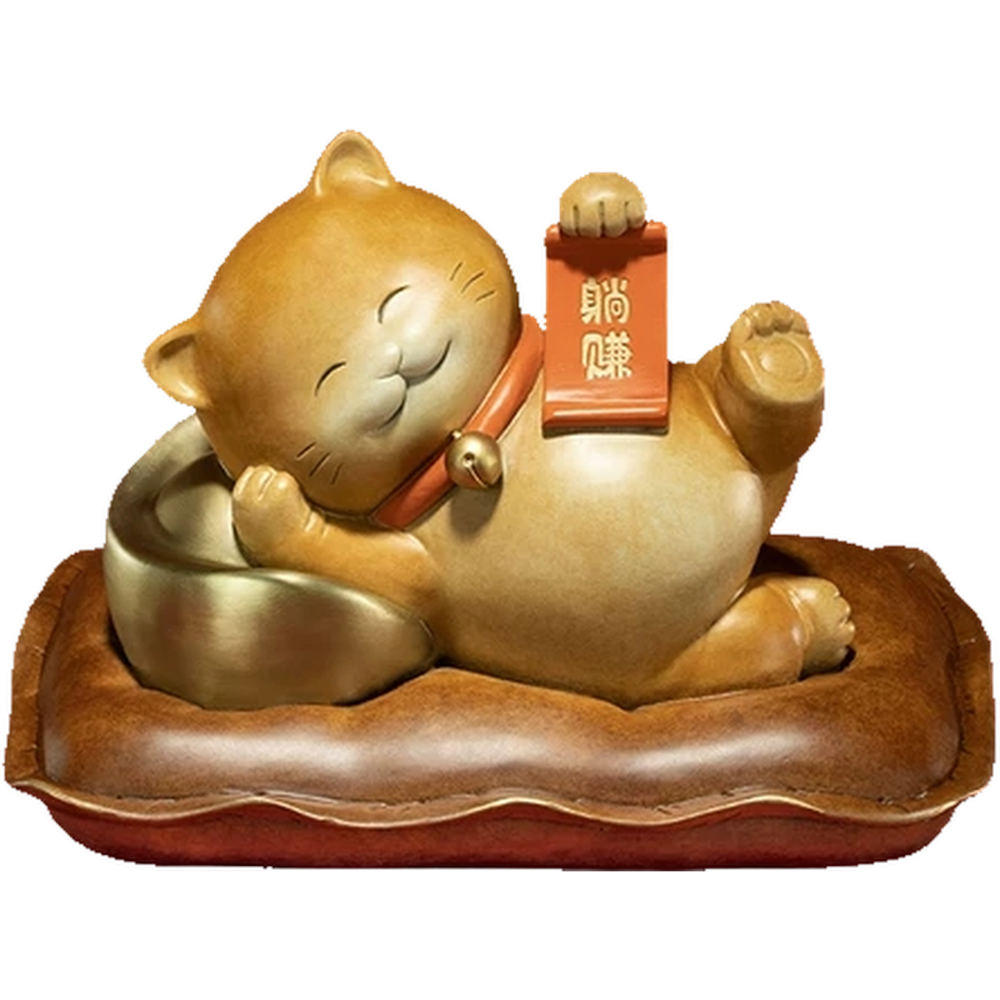 Brass Chinese Lucky Cat