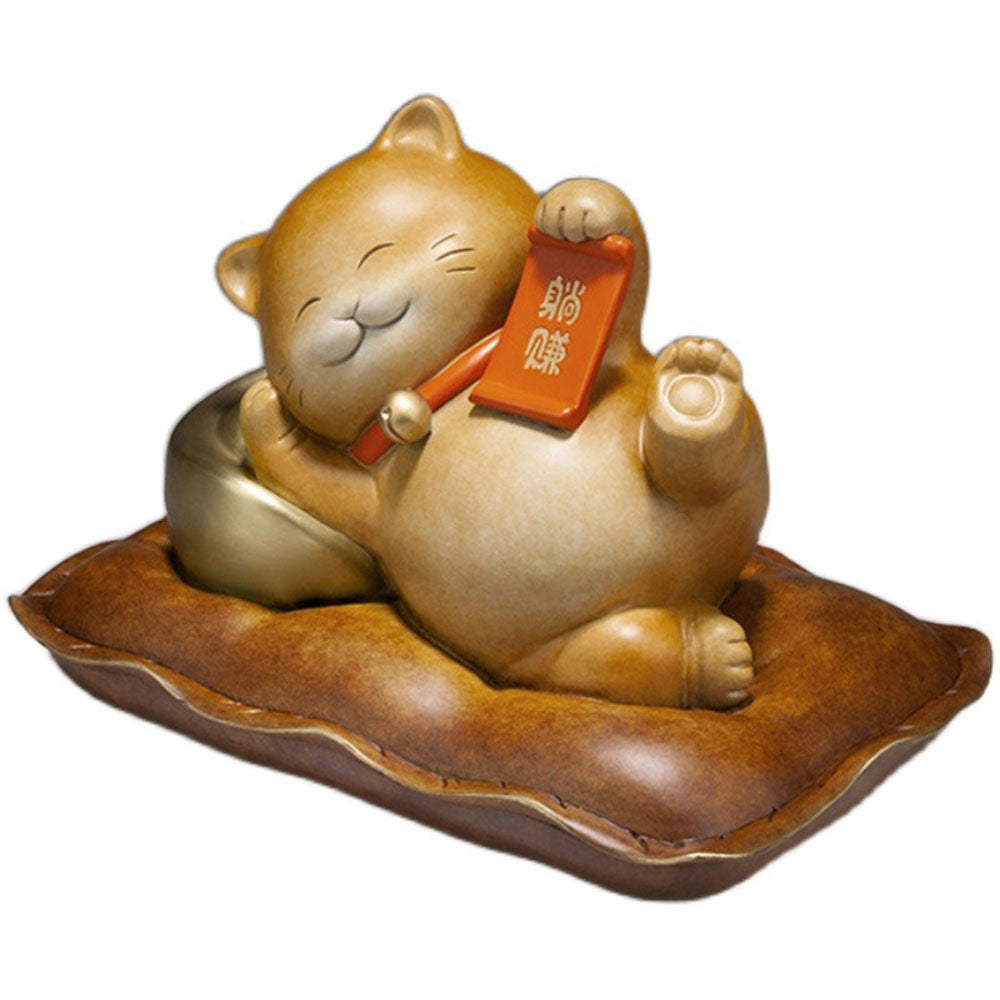 Brass Chinese Lucky Cat