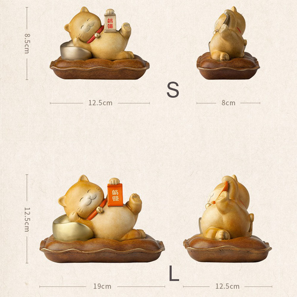 Brass Chinese Lucky Cat