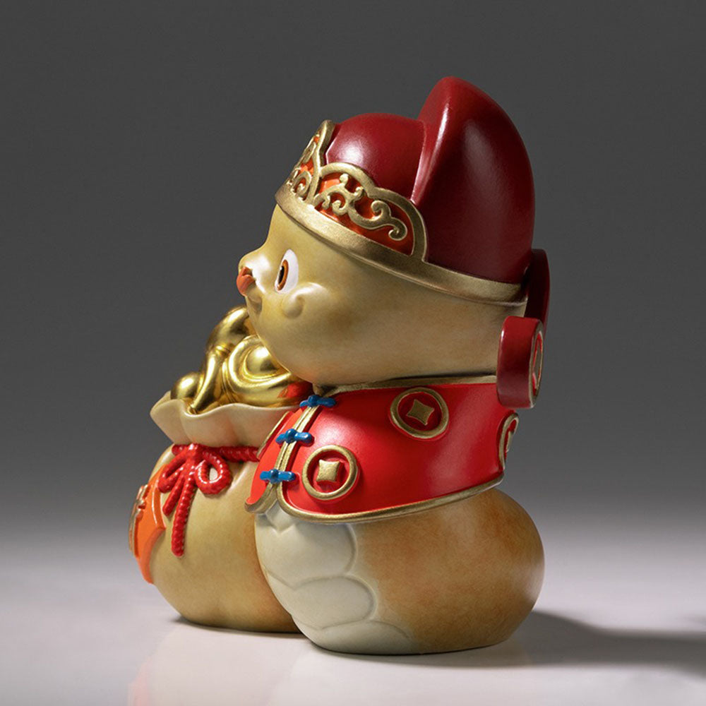 Lucky Snake With Money Bag