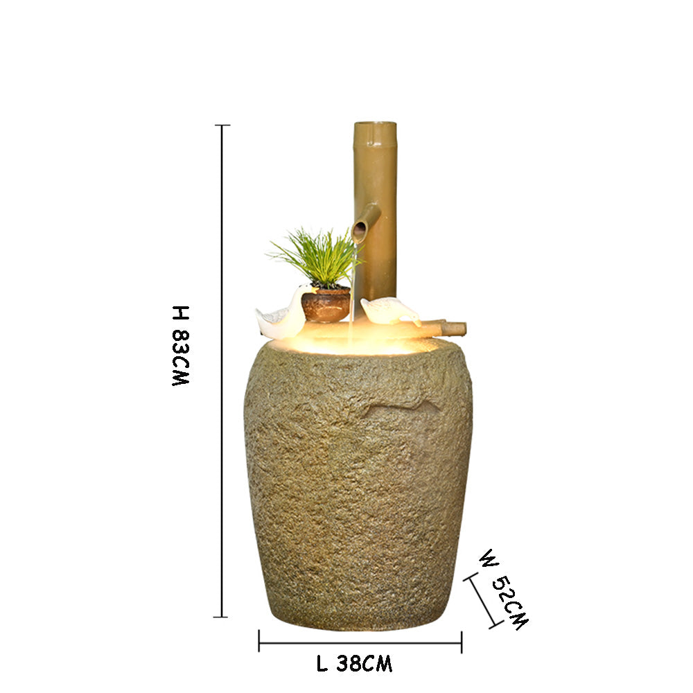 Japanese Bamboo Water Fountain For Zen Garden