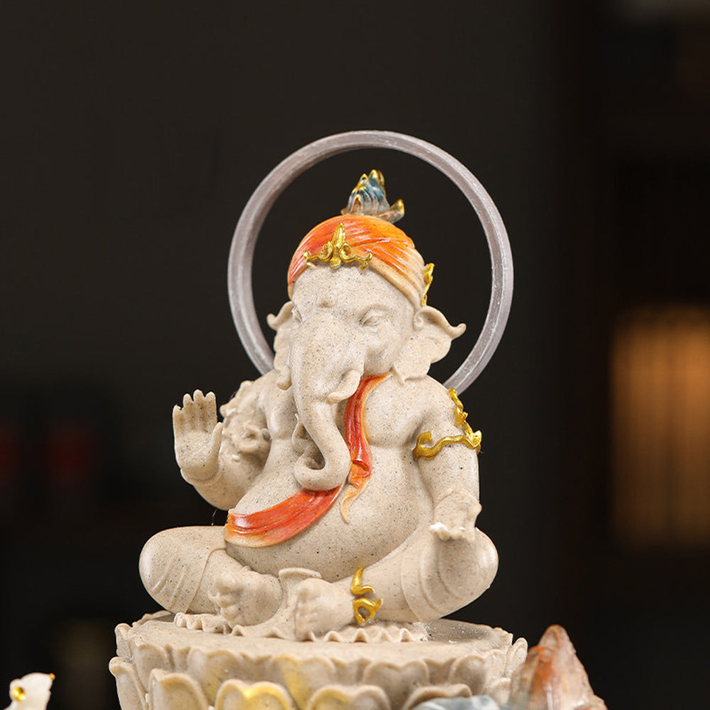 Ganesha Tabletop Water Fountain