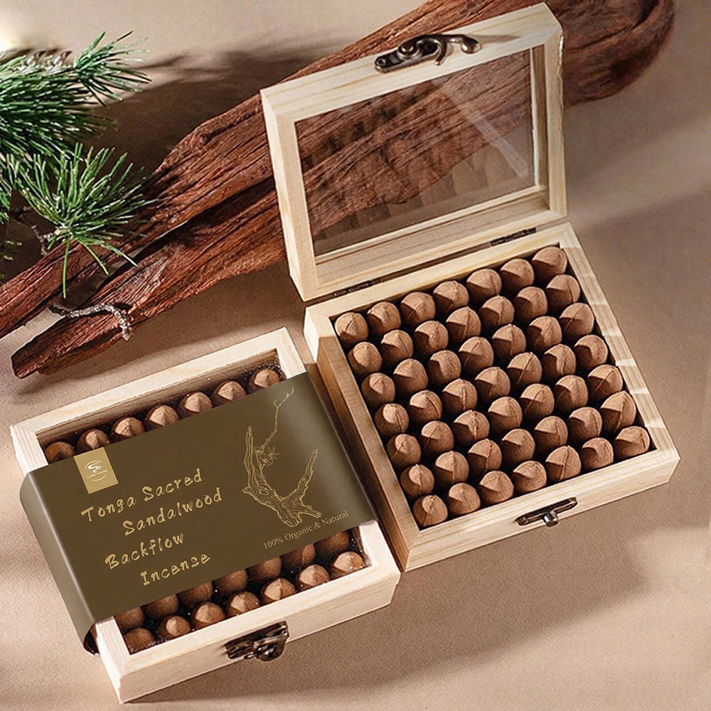 Tonga Sacred Sandalwood Backflow Incense