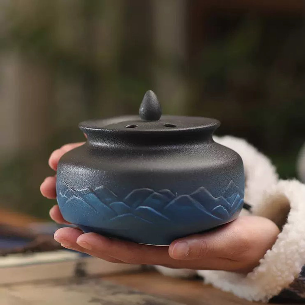 Grand Mountains And Rivers Electric Incense Burner