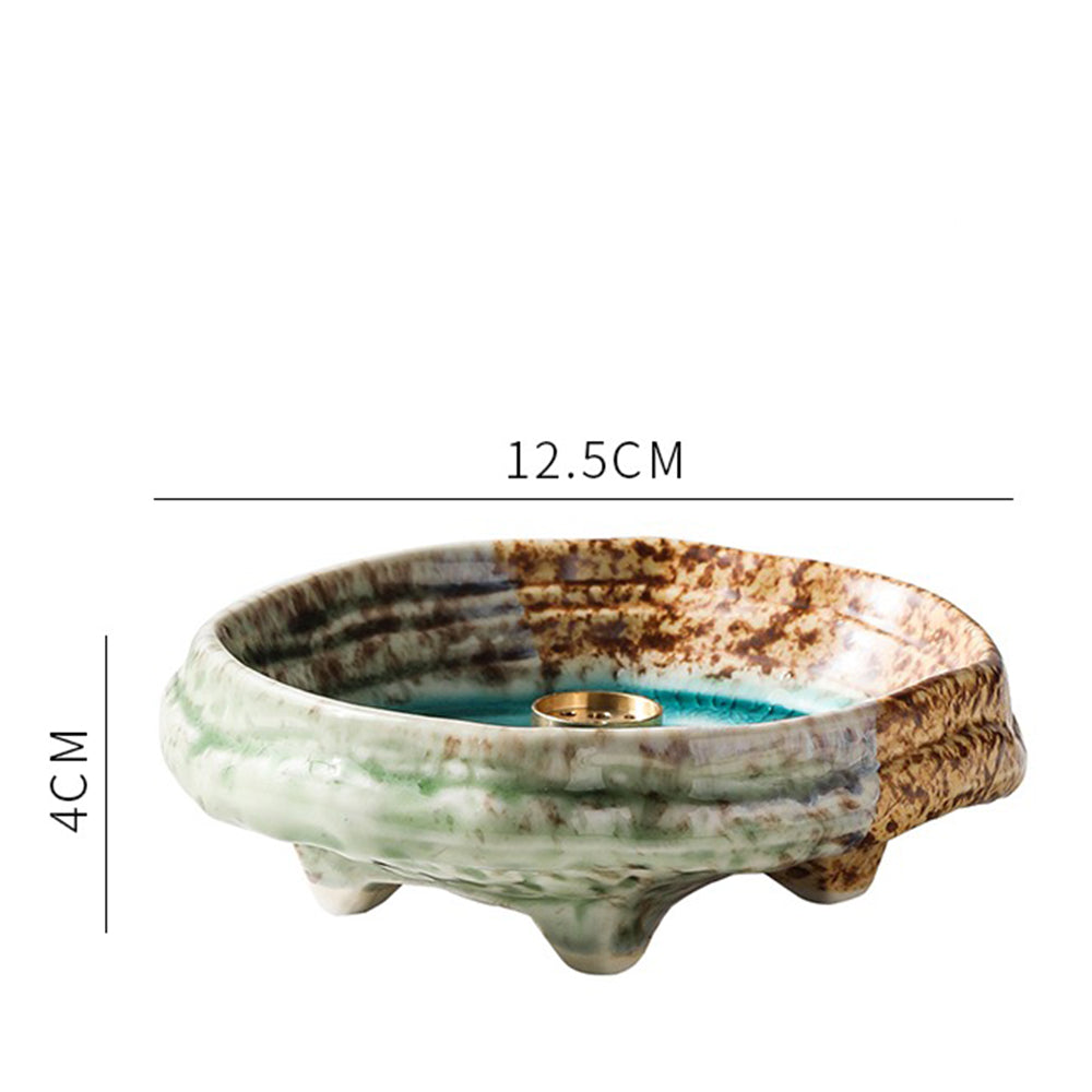 Retro Kiln-changed Japanese Incense Holder