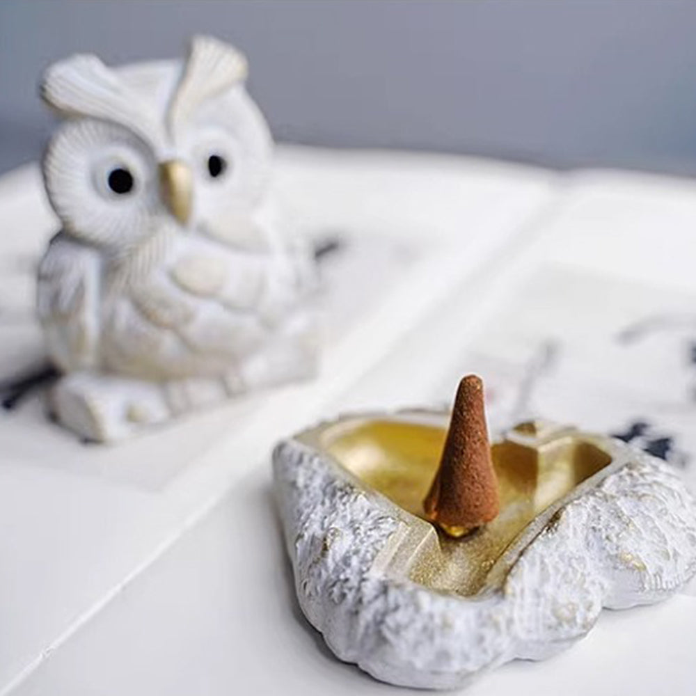Award-Winning Owl Shaped Japanese Incense Burner