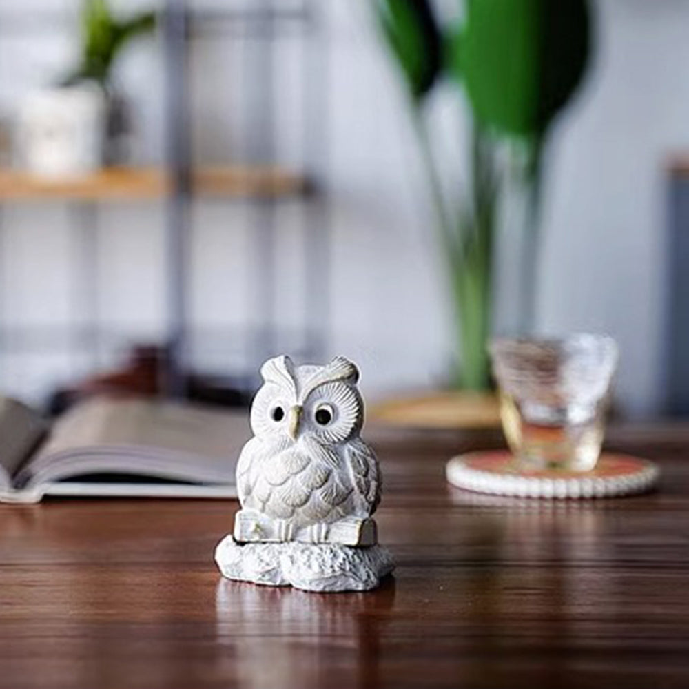 Award-Winning Owl Shaped Japanese Incense Burner