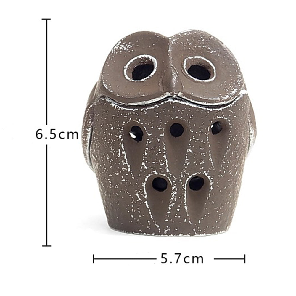 Exquisite Japanese Owl Shaped Incense Burner