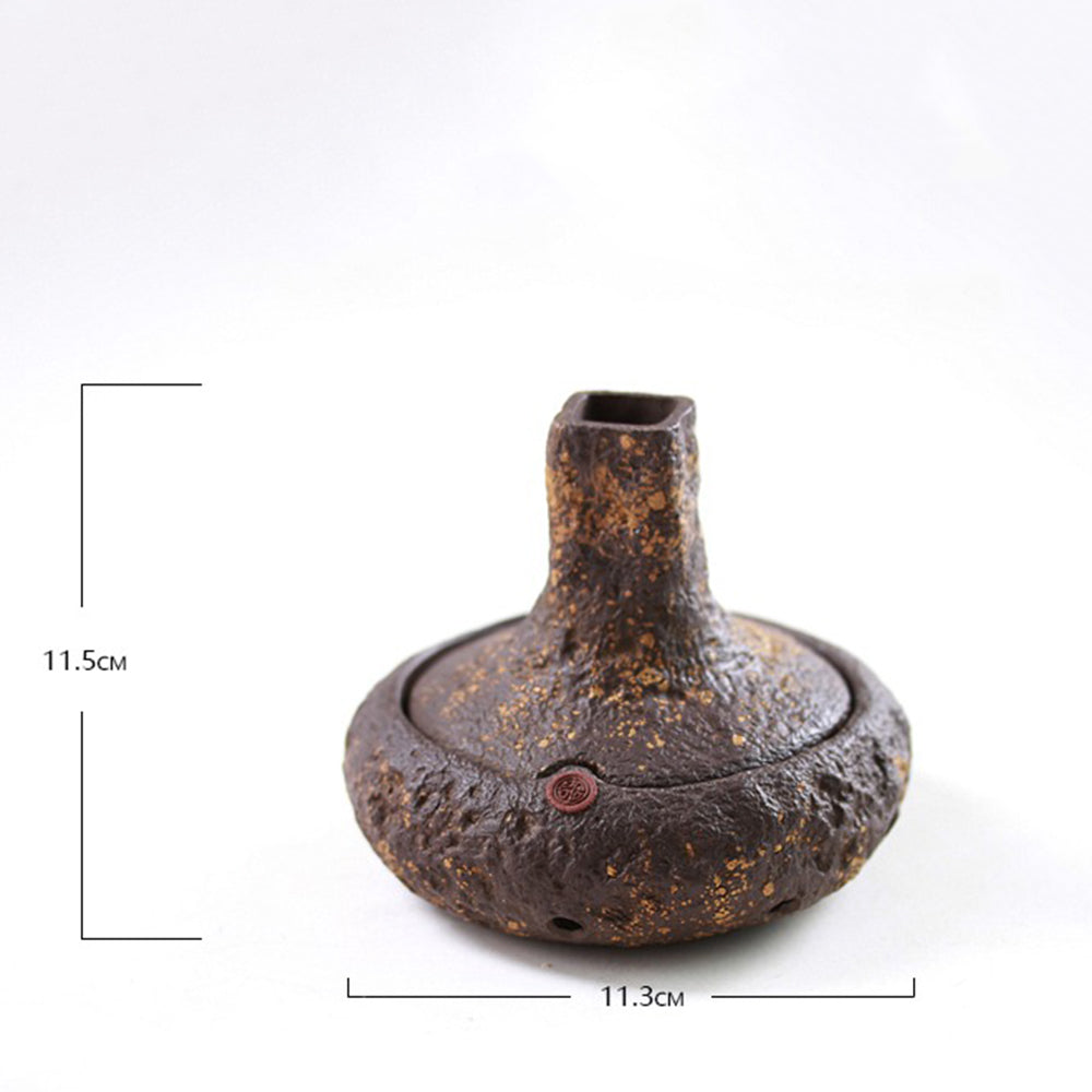 Purple Clay Handmade Japanese Incense Burner