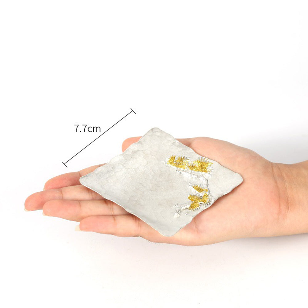 Pure Tin Turtle Stick Incense Burner