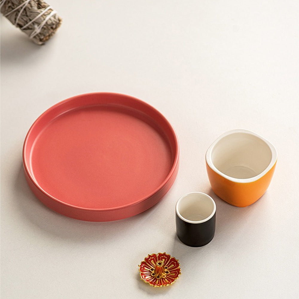 Multifunctional Colorful Ceramic Incense Holder