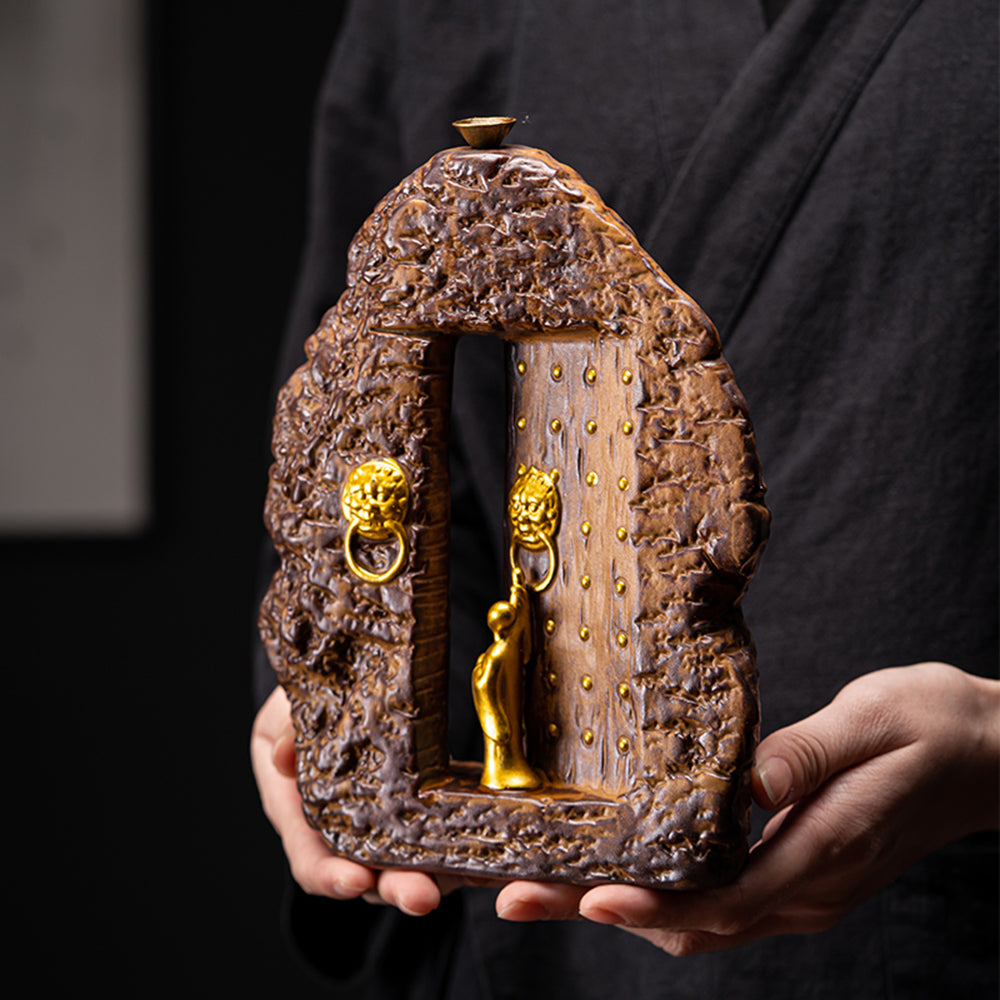 Zen Style Backflow Incense Burner