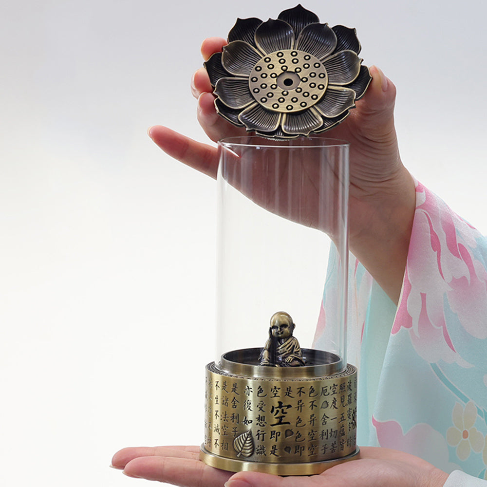 Heart Sutra Buddha Backflow Burner