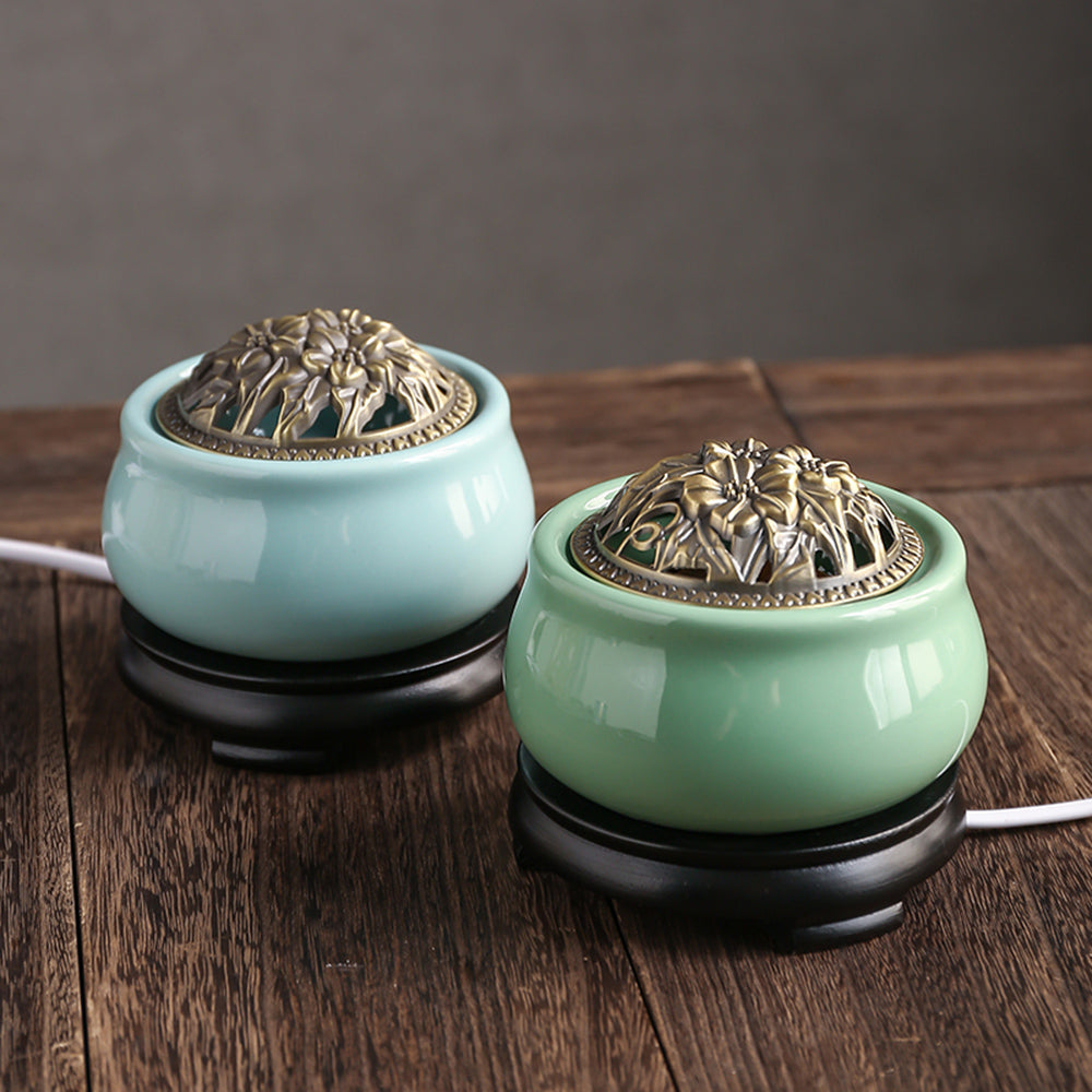 Glazed Classic Aroma Electric Incense Burner