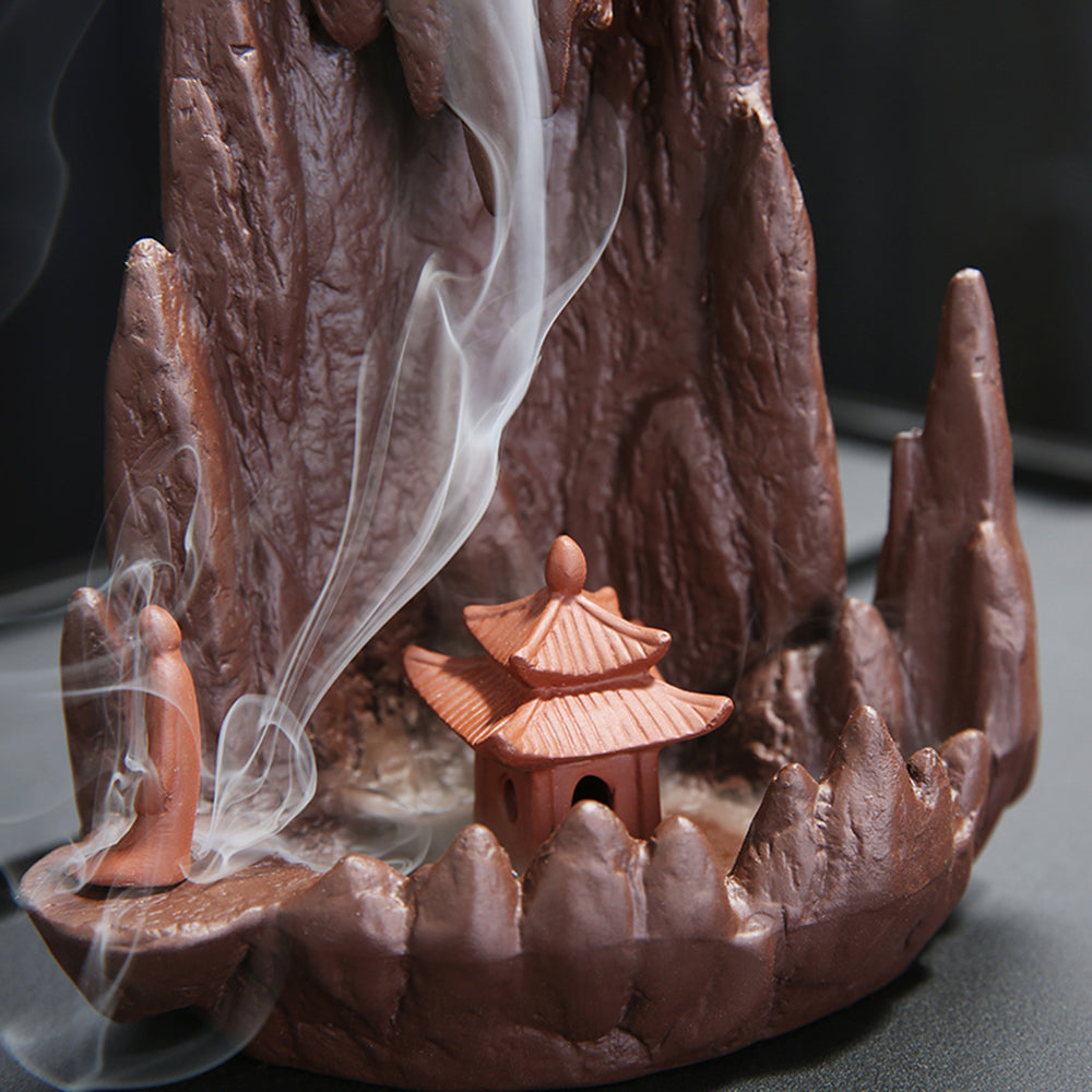 Rising Sun Mountain Yixing Waterfall Burner