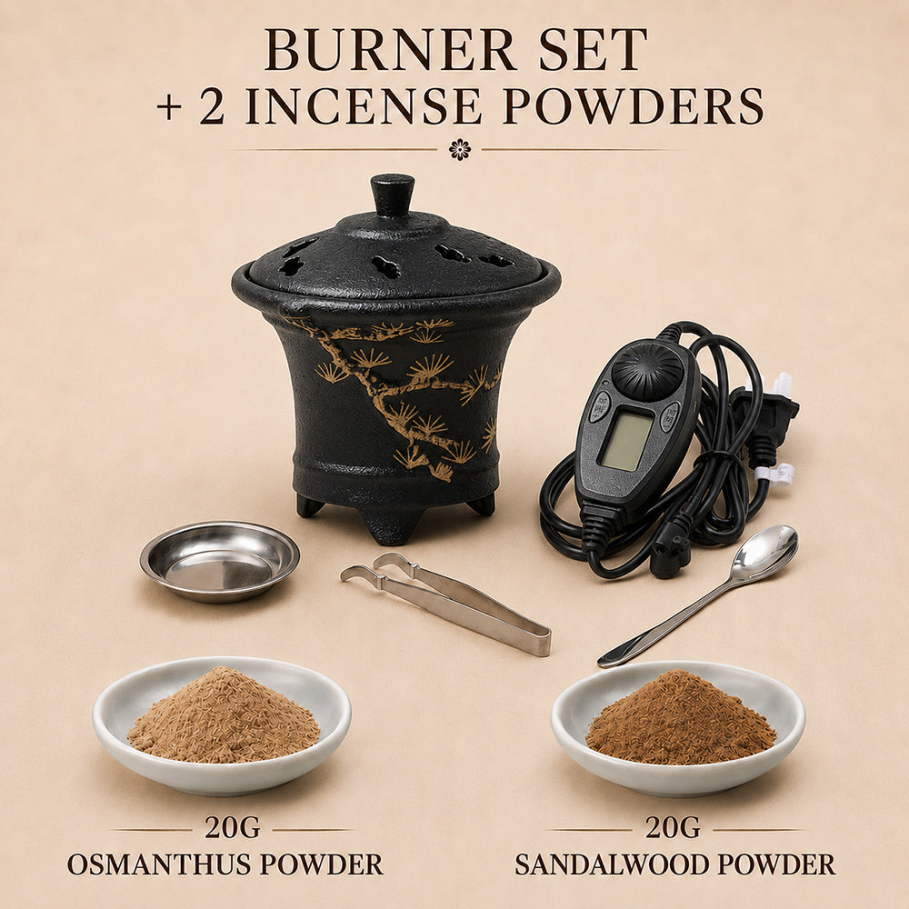 Dual Use Electric Incense Burner