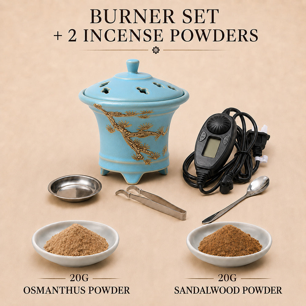 Dual Use Electric Incense Burner