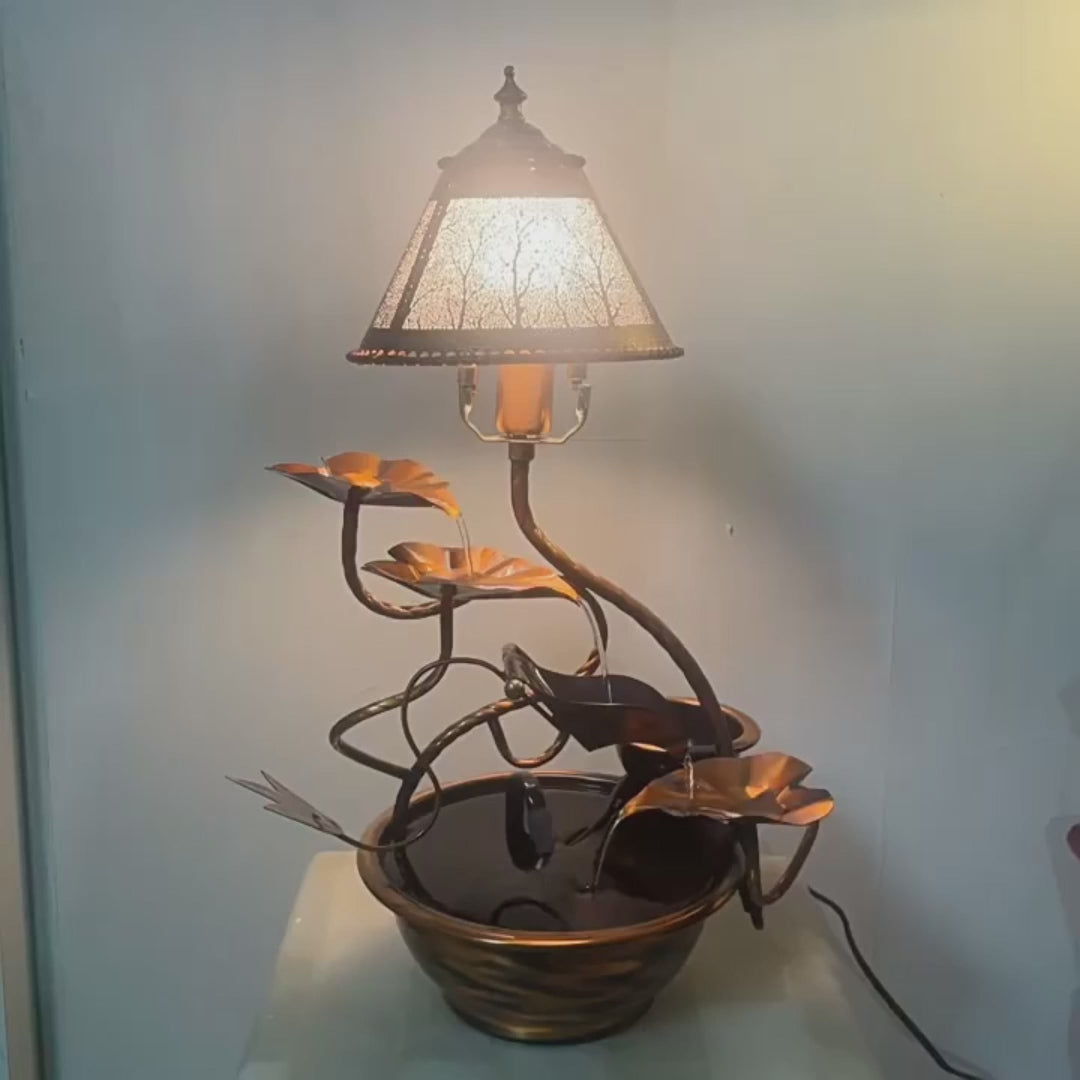 Solid Brass Feng Shui Water Fountain