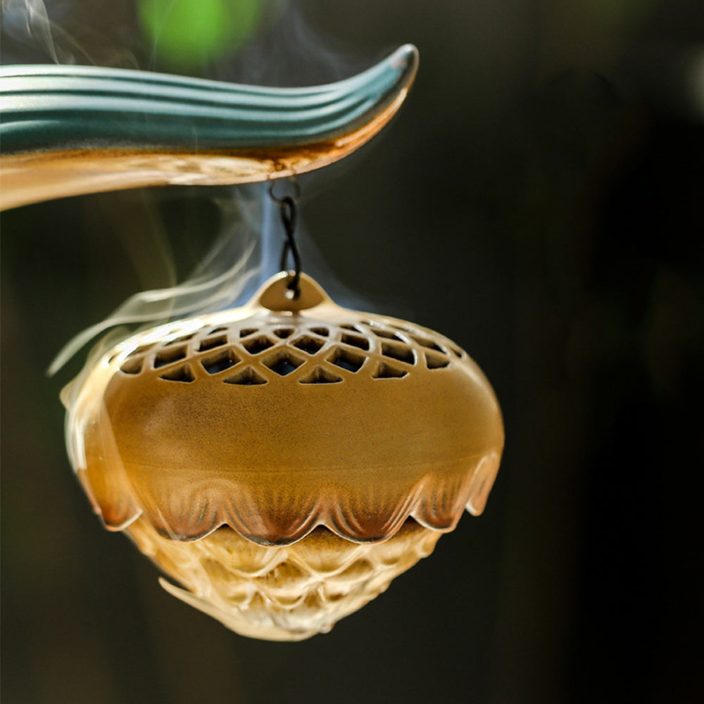 Lotus Ball Backflow Incense Burner
