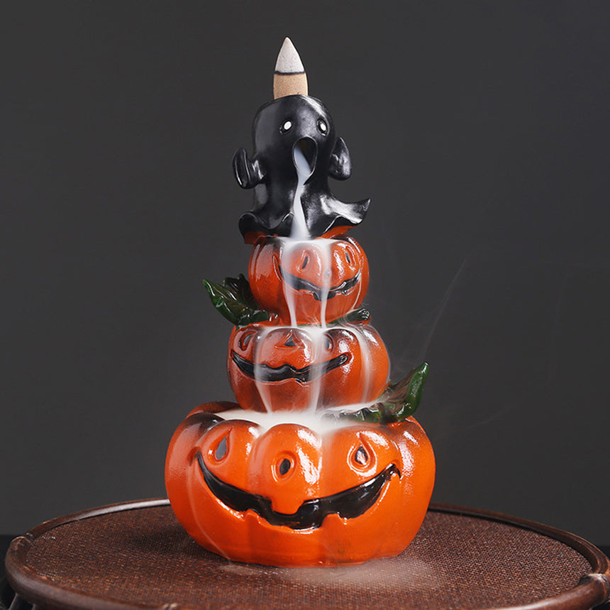 Halloween Pumpkin Backflow Incense Burner