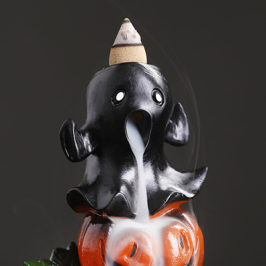 Halloween Pumpkin Backflow Incense Burner