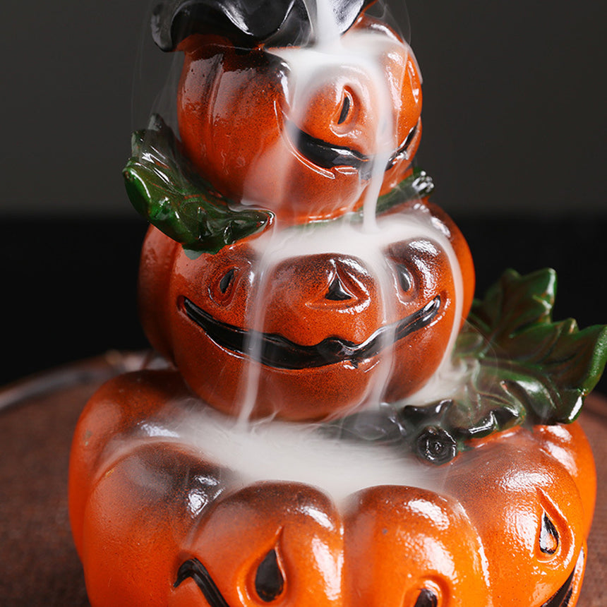 Halloween Pumpkin Backflow Incense Burner