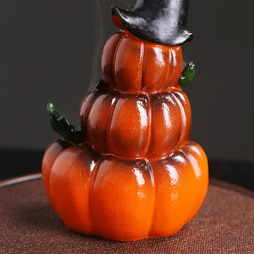 Halloween Pumpkin Backflow Incense Burner