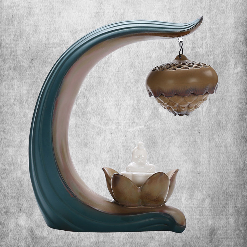 Lotus Ball Backflow Incense Burner