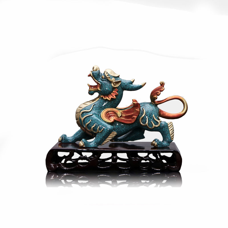 Brass Feng Shui Pi Xiu Set